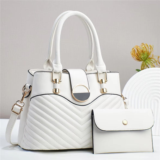 Trendy Womenβs Handbag β Casual PU Shoulder & Tote Bag