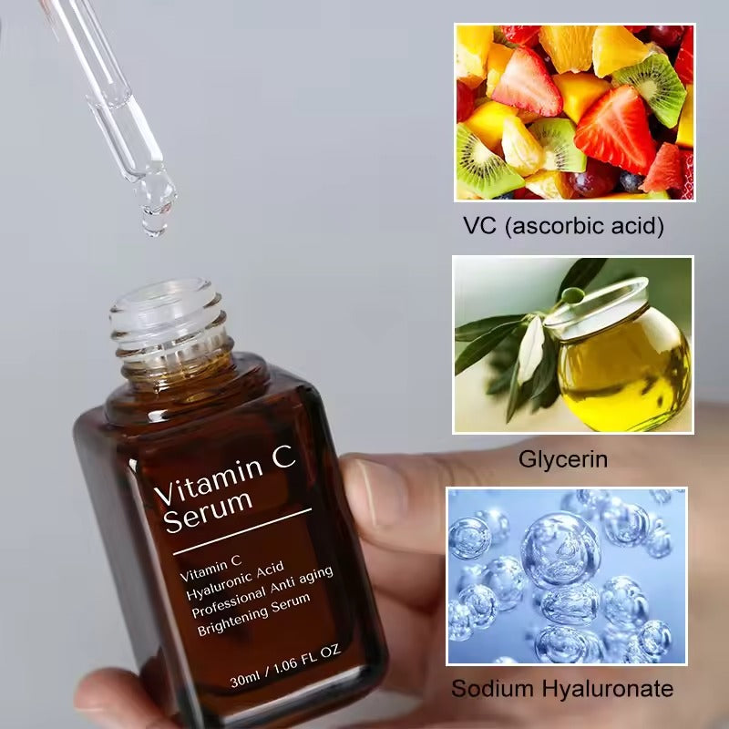 Hydrating Anti-Aging Collagen & Hyaluronic Acid Facial Serum – Face Tightening & Rejuvenation