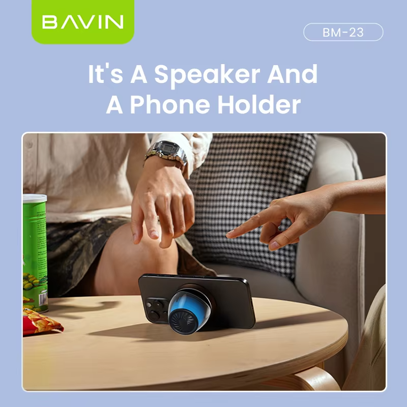 AVIN BM23 HD Sound Bluetooth Speaker – Compact Outdoor & Home Party Speaker