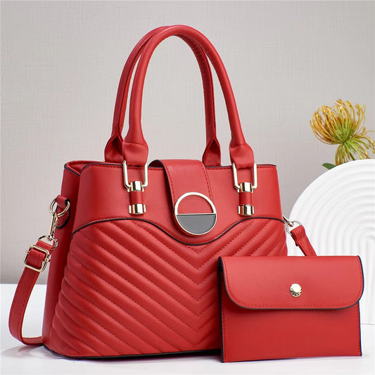 Trendy Women’s Handbag – Casual PU Shoulder & Tote Bag
