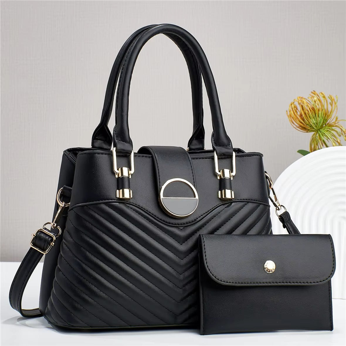 Trendy Women’s Handbag – Casual PU Shoulder & Tote Bag
