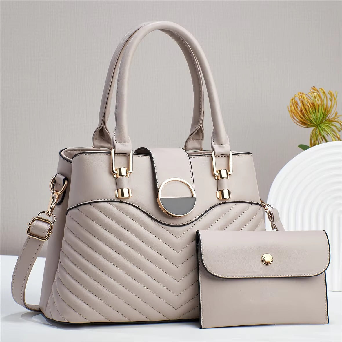 Trendy Women’s Handbag – Casual PU Shoulder & Tote Bag