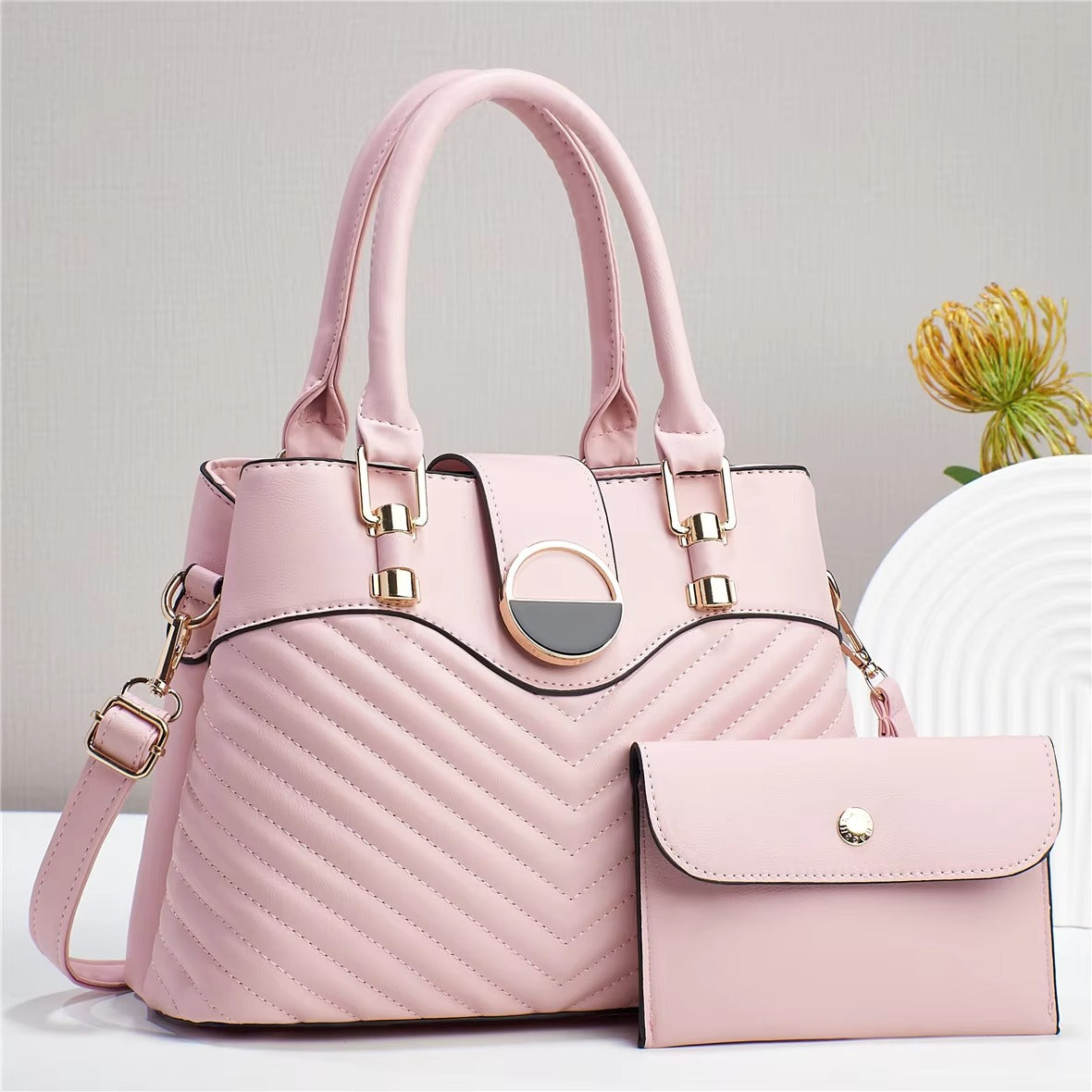 Trendy Women’s Handbag – Casual PU Shoulder & Tote Bag