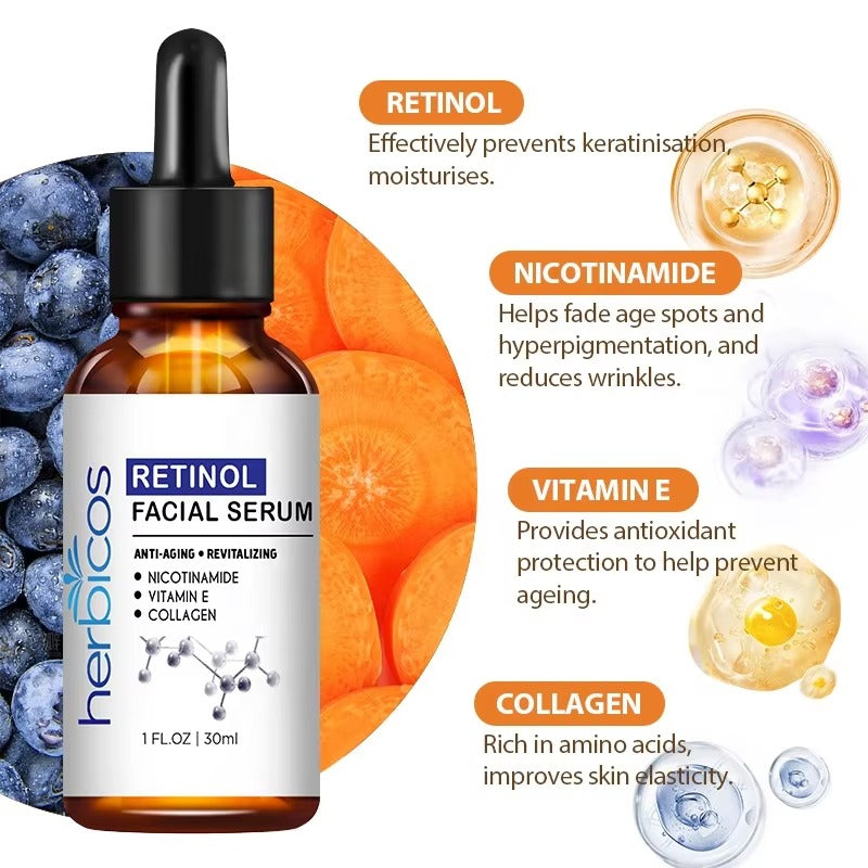 Firming & Brightening Facial Serum with Vitamins A, C & E