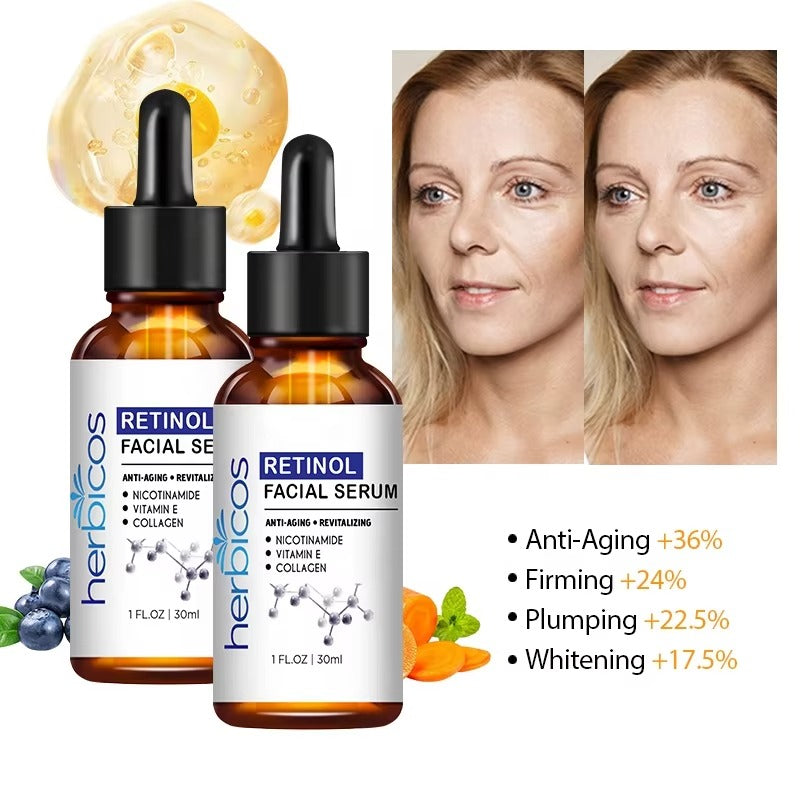 Firming & Brightening Facial Serum with Vitamins A, C & E