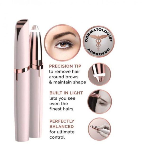 Flawless Brows Rechargeable Eyebrow Hair Remover Machine – Chargeable (random Color)