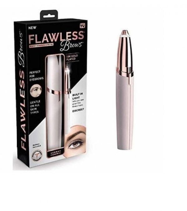 Flawless Brows Rechargeable Eyebrow Hair Remover Machine – Chargeable (random Color)