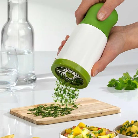 Manual Herb Grinder & Chopper – Spice & Veg Cutter (Random Color)