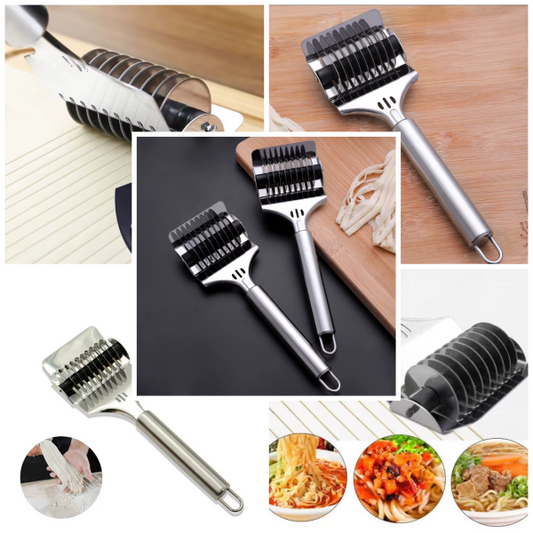 Stainless Steel Spaghetti Maker & Dough Cutter – Roller Tool