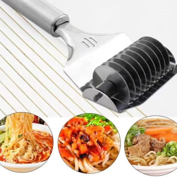 Stainless Steel Spaghetti Maker & Dough Cutter – Roller Tool